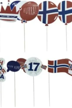 17. mai samleeske med pynt