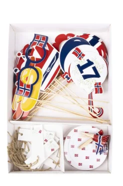 17. mai samleeske med pynt