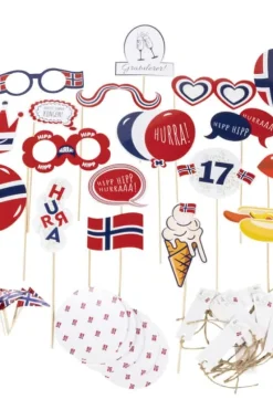 17. mai samleeske med pynt