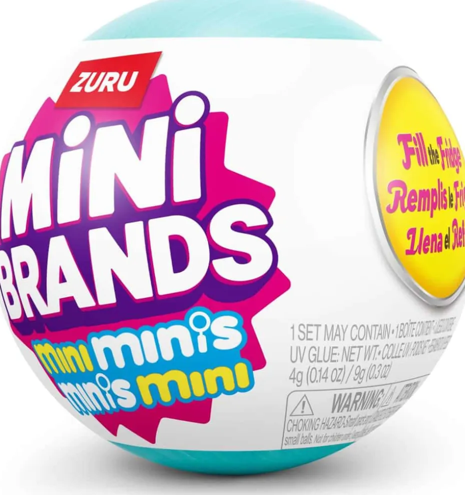 5 Surprise Mini Brands fill the fridge S1