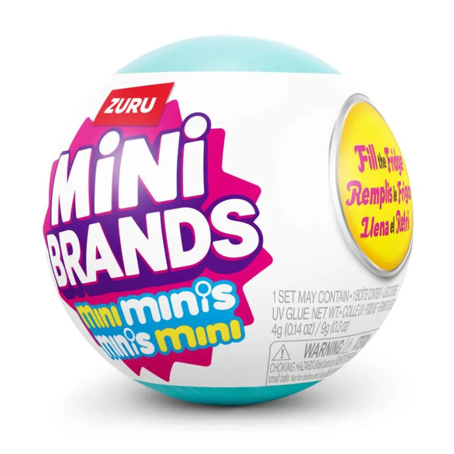 5 Surprise Mini Brands fill the fridge S1