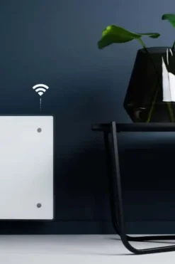 Adax Clea WiFi glass panellist panelovn