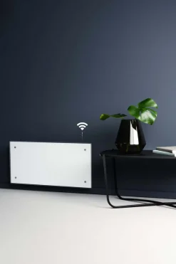 Adax Clea WiFi glass panellist panelovn