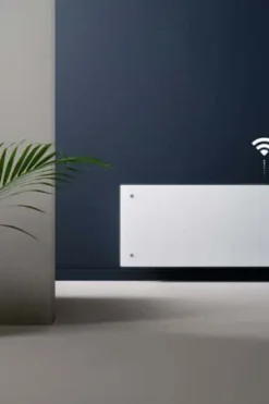 Adax Clea WiFi glass panellist panelovn