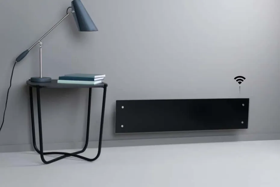 Adax Clea WiFi glass panellist panelovn
