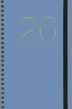 Almanakk 2026 A5 blå
