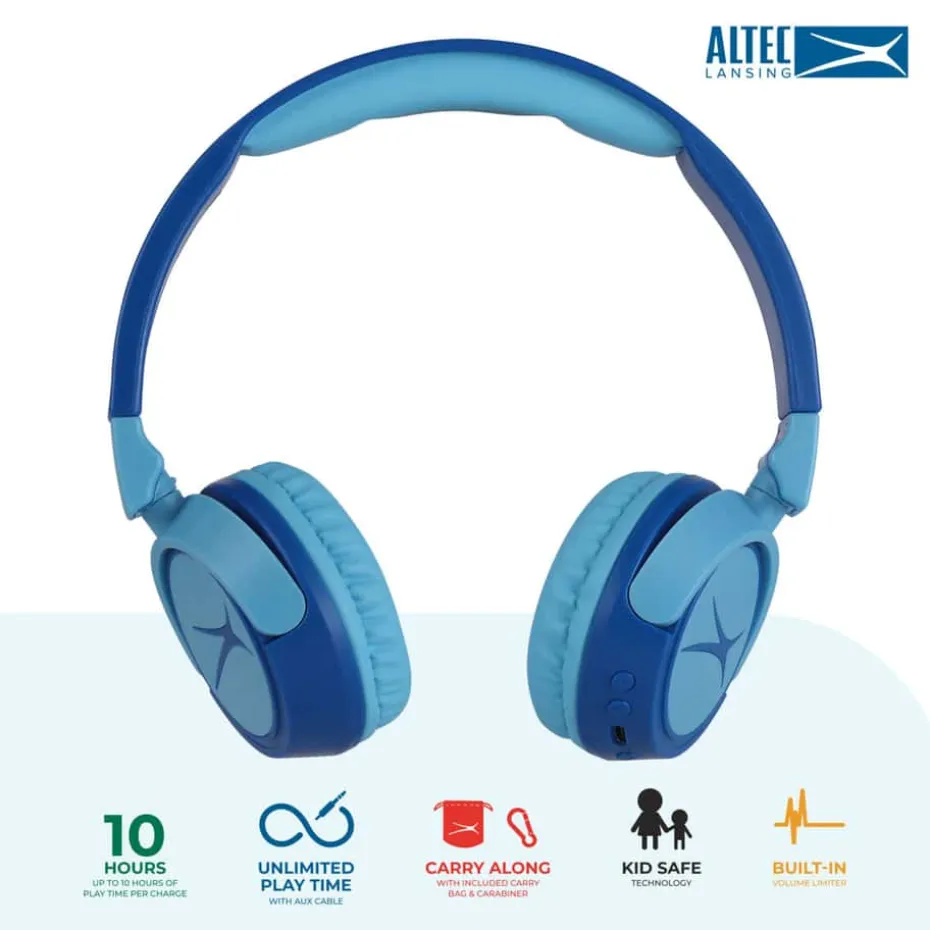 Altec Lansing MZX4410 2-in-1 bluetooth on-ear hodetelefoner