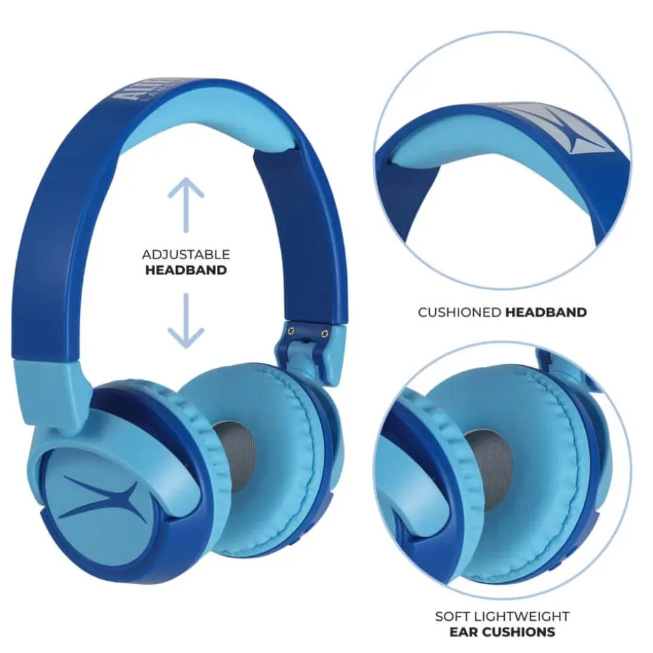 Altec Lansing MZX4410 2-in-1 bluetooth on-ear hodetelefoner