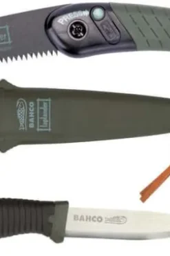 Bahco Laplander sammenleggbar tursag + kniv