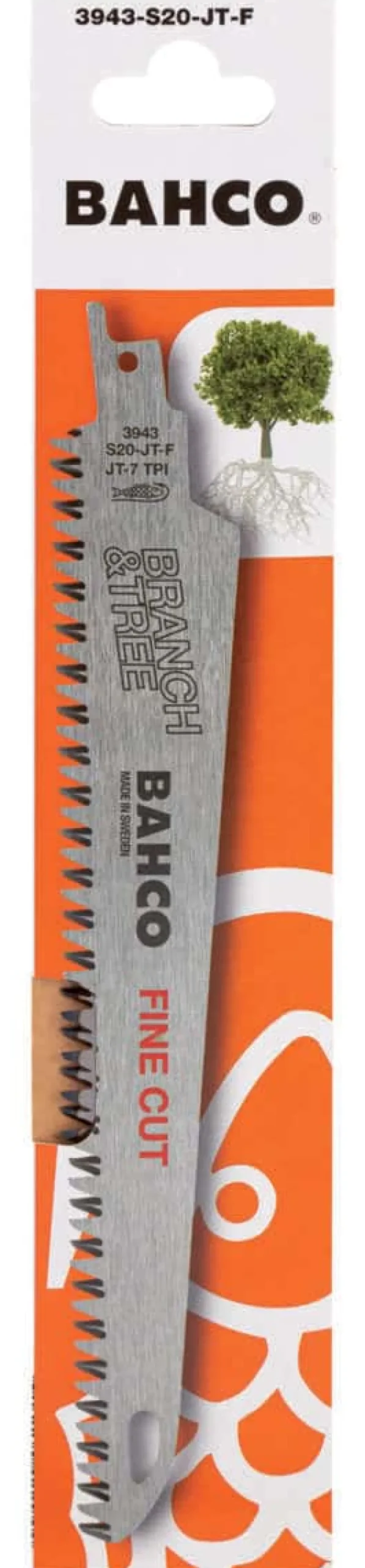 Bahco 3943-S20-JT-F rett bajonettsagblad