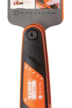 Bahco Unbrako foldesett 2,5-10mm BE-9777B