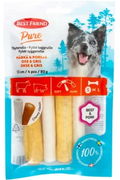Best Friend Pure Tyggerulle Okse 4stk