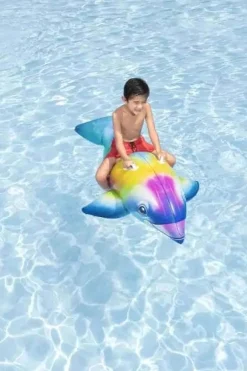 Bestway® Dolphin Daydream Ride-On badeleke