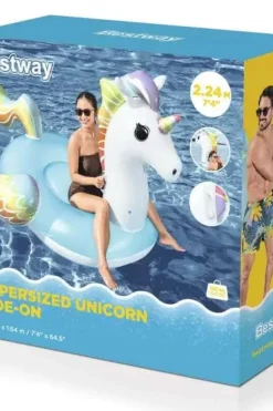 Bestway® Enhjørning Ride-On badeleke