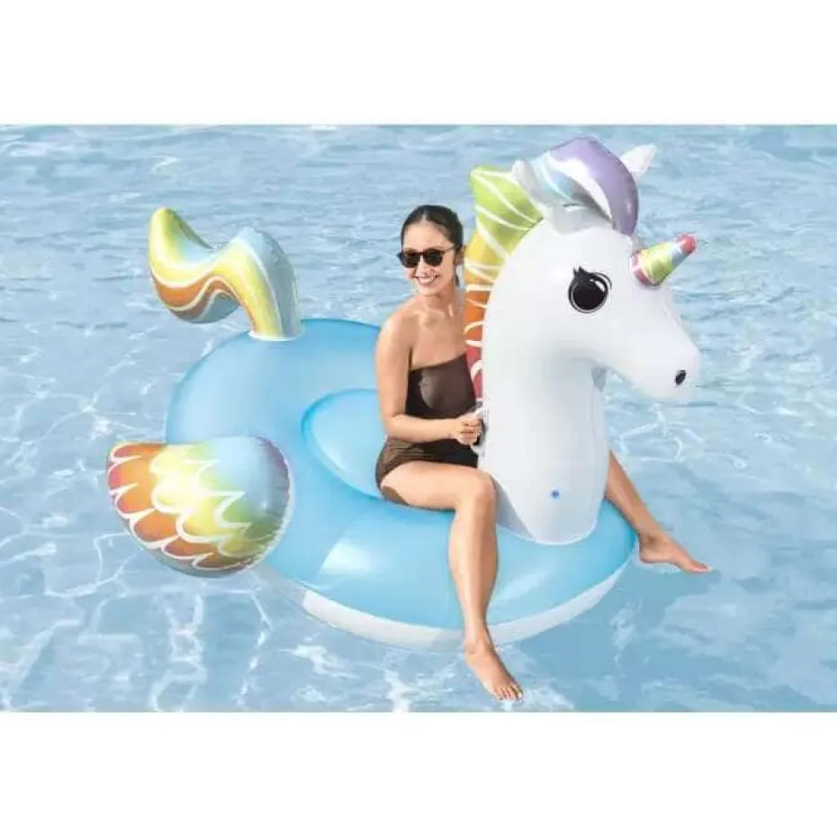 Bestway® Enhjørning Ride-On badeleke