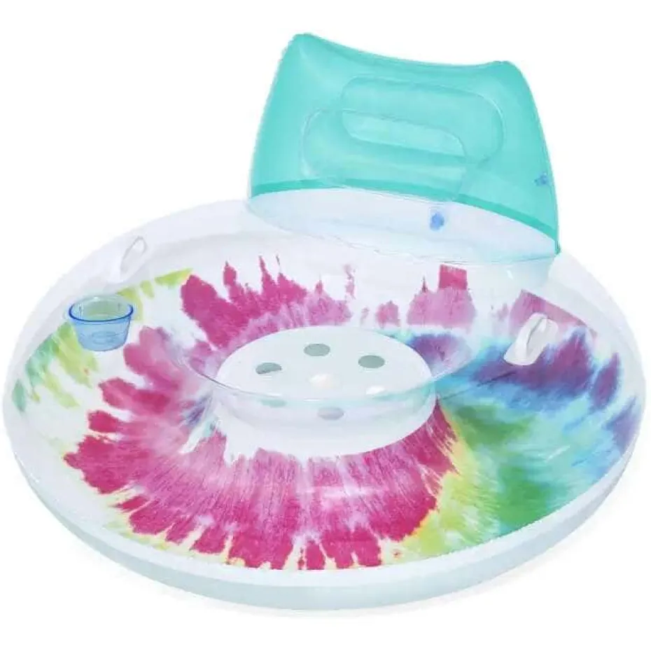 Bestway® Tie Dye Deluxe Swim Tube loungestol