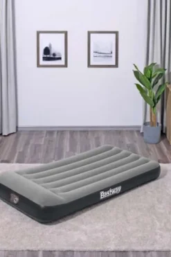 Bestway Tritech enkel luftmadrass m/pumpe