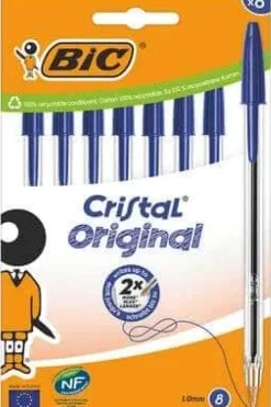 BiC Cristal® kulepenn 8pk