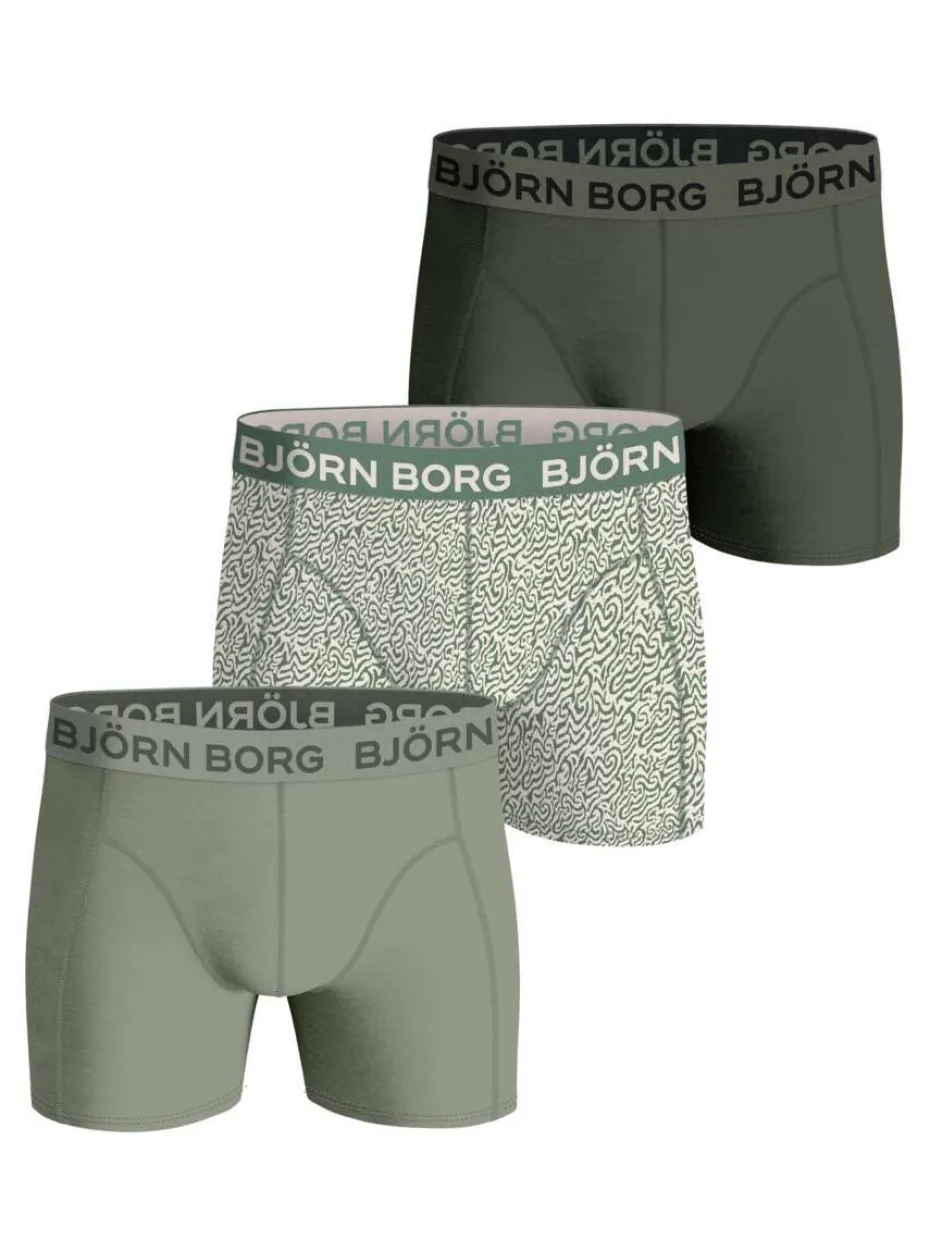 Bjørn Borg Cotton Stretch boxer 3-pk herre