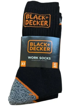 Black & Decker sokker 3-pk unisex