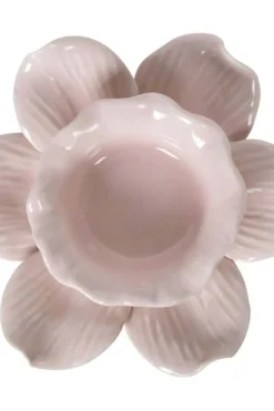 Blom telysholder
