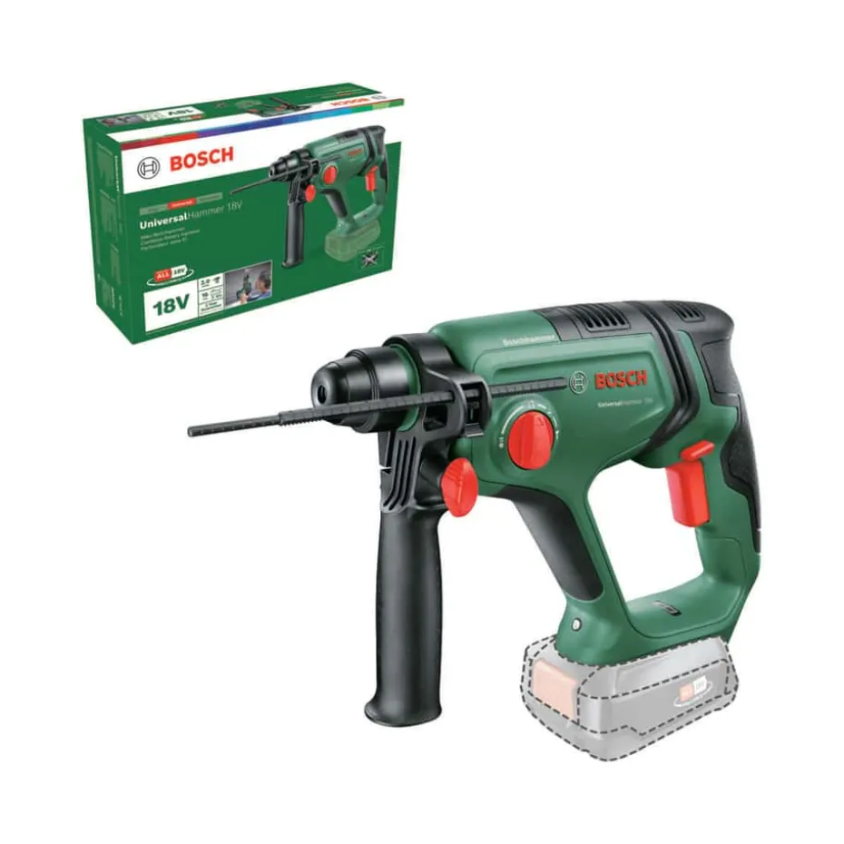 Bosch Universal Hammer 18V borhammer u/batteri