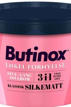 Butinox Klassisk 10/silkematt interiørmaling