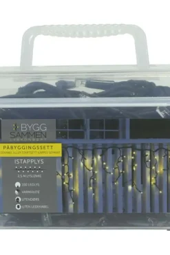 Bygg Sammen 100 LED istapp lysslynge