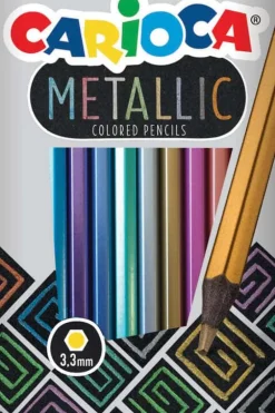 Carioca metallic fargeblyanter