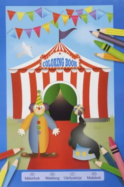 Circus malebok