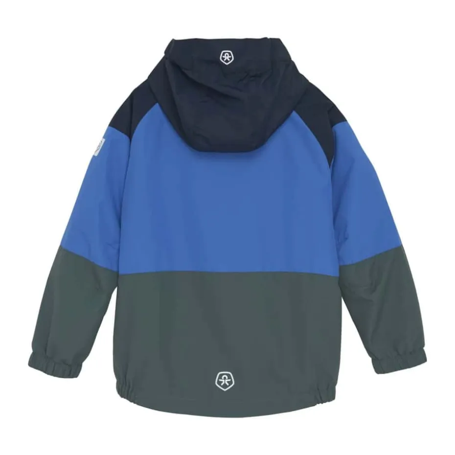 Color Kids Colorblock allværsjakke barn