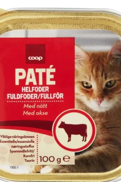 Coop Catz Storfe Pate 100g