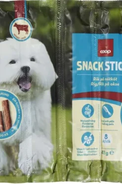 Coop Hund Snack Sticks Biff 88g