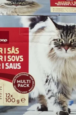 Coop Katt Biter i Saus 12stk x 100g