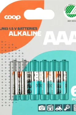 Coop AAA-batterier 6pk