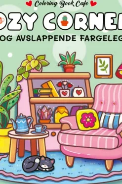 Cozy Corners fargeleggingsbok