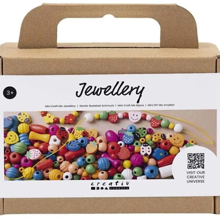 Creativ Company Mini DIY Mix Smykker Glade farger