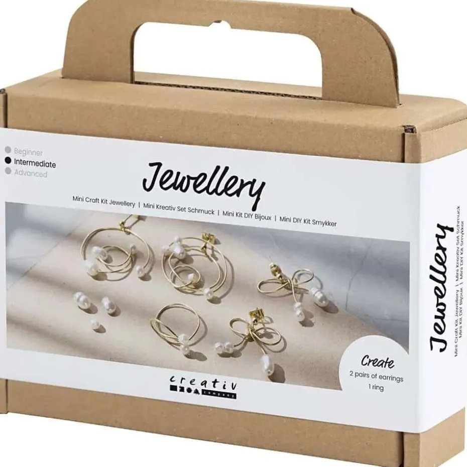 Creativ Company Mini DIY Kit øreringer