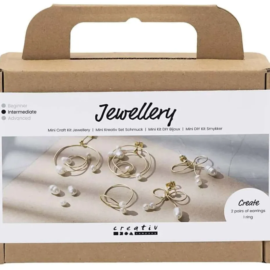 Creativ Company Mini DIY Kit øreringer