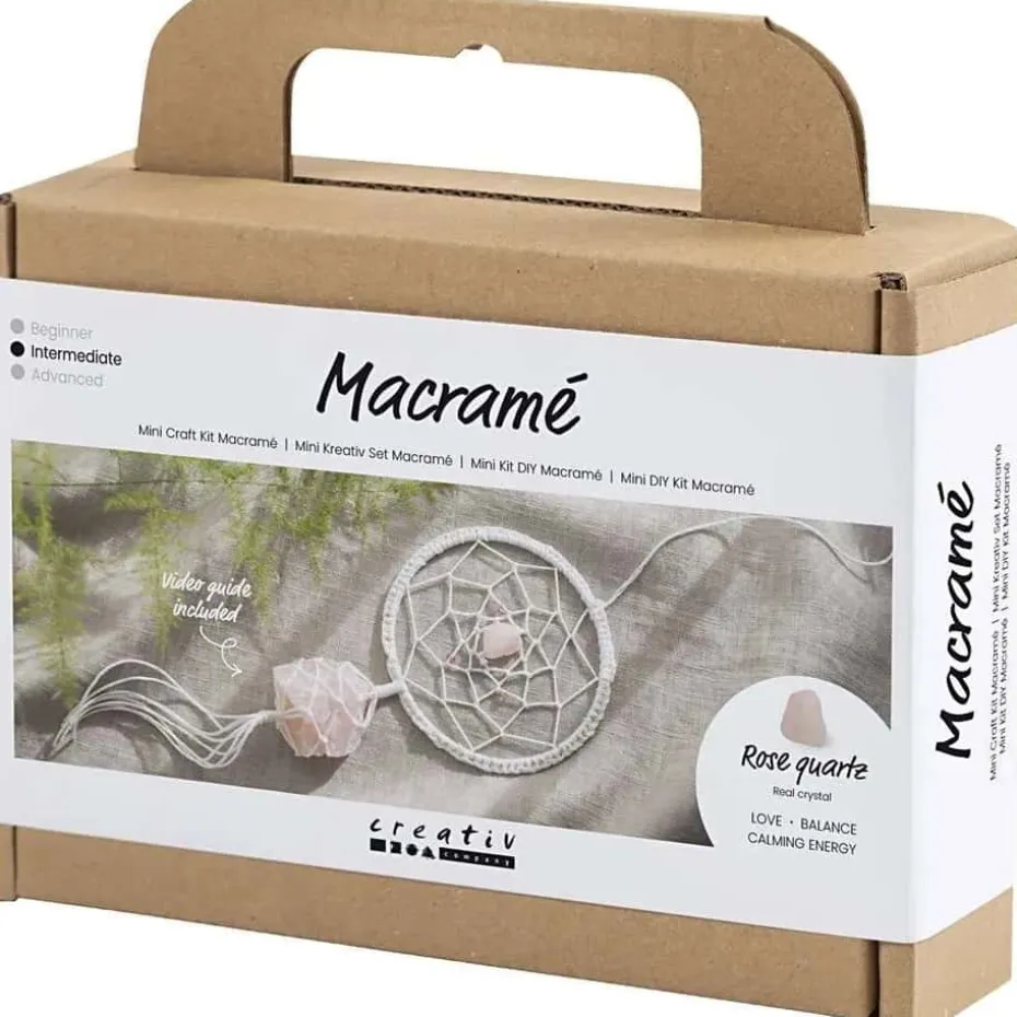 Creativ Company Mini DIY Kit makramè drømmefanger