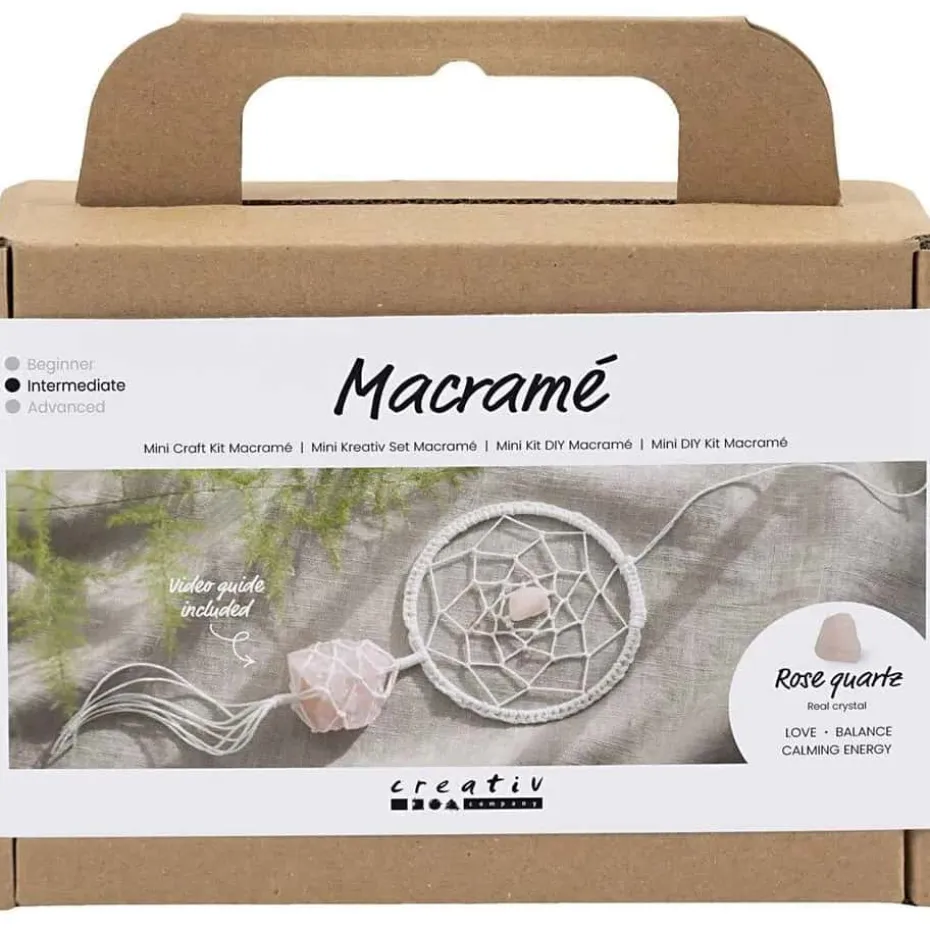 Creativ Company Mini DIY Kit makramè drømmefanger