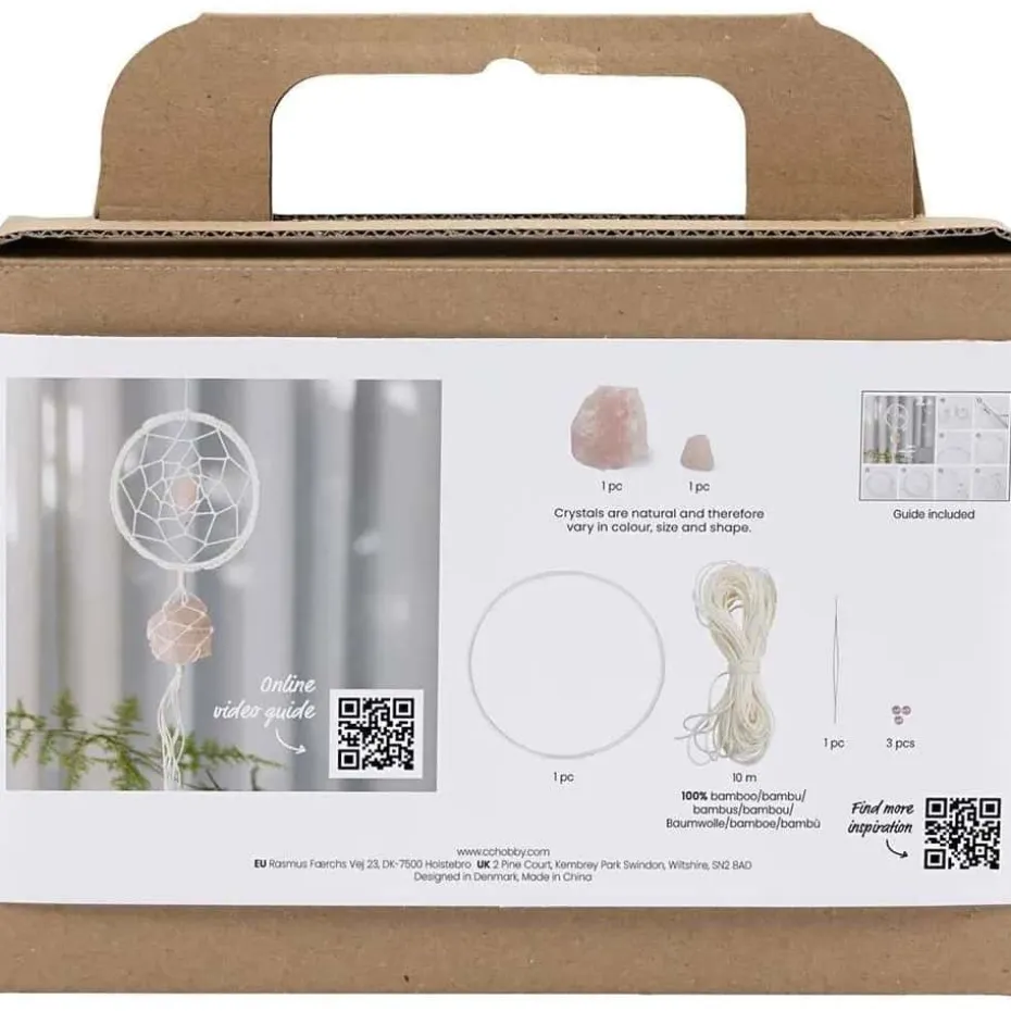 Creativ Company Mini DIY Kit makramè drømmefanger