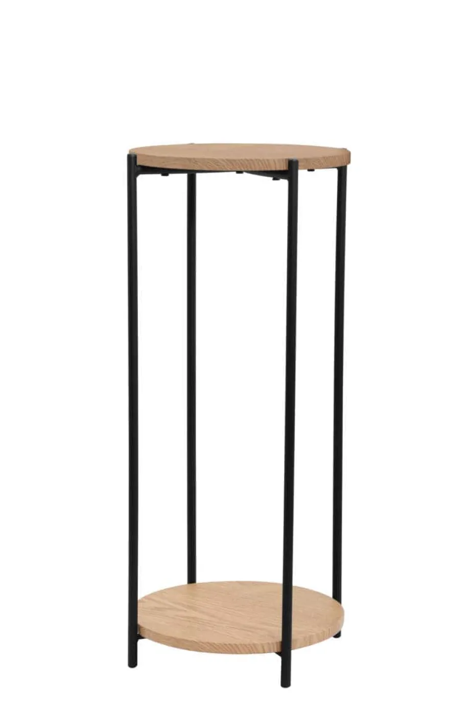 Day tre/sort blomsterbord Ø30 H70 cm