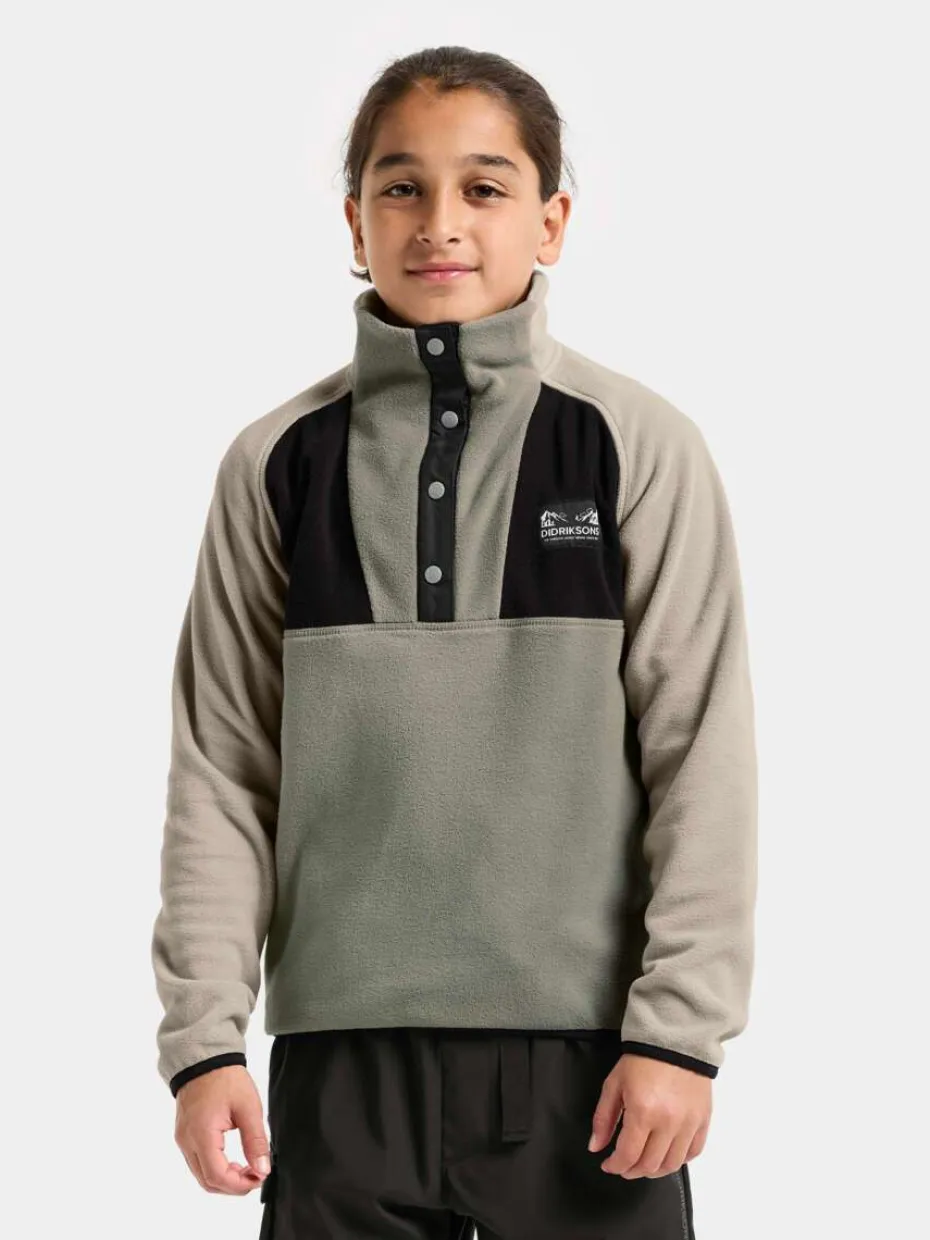 Didriksons Yokto 1/2 zip fleecegenser barn