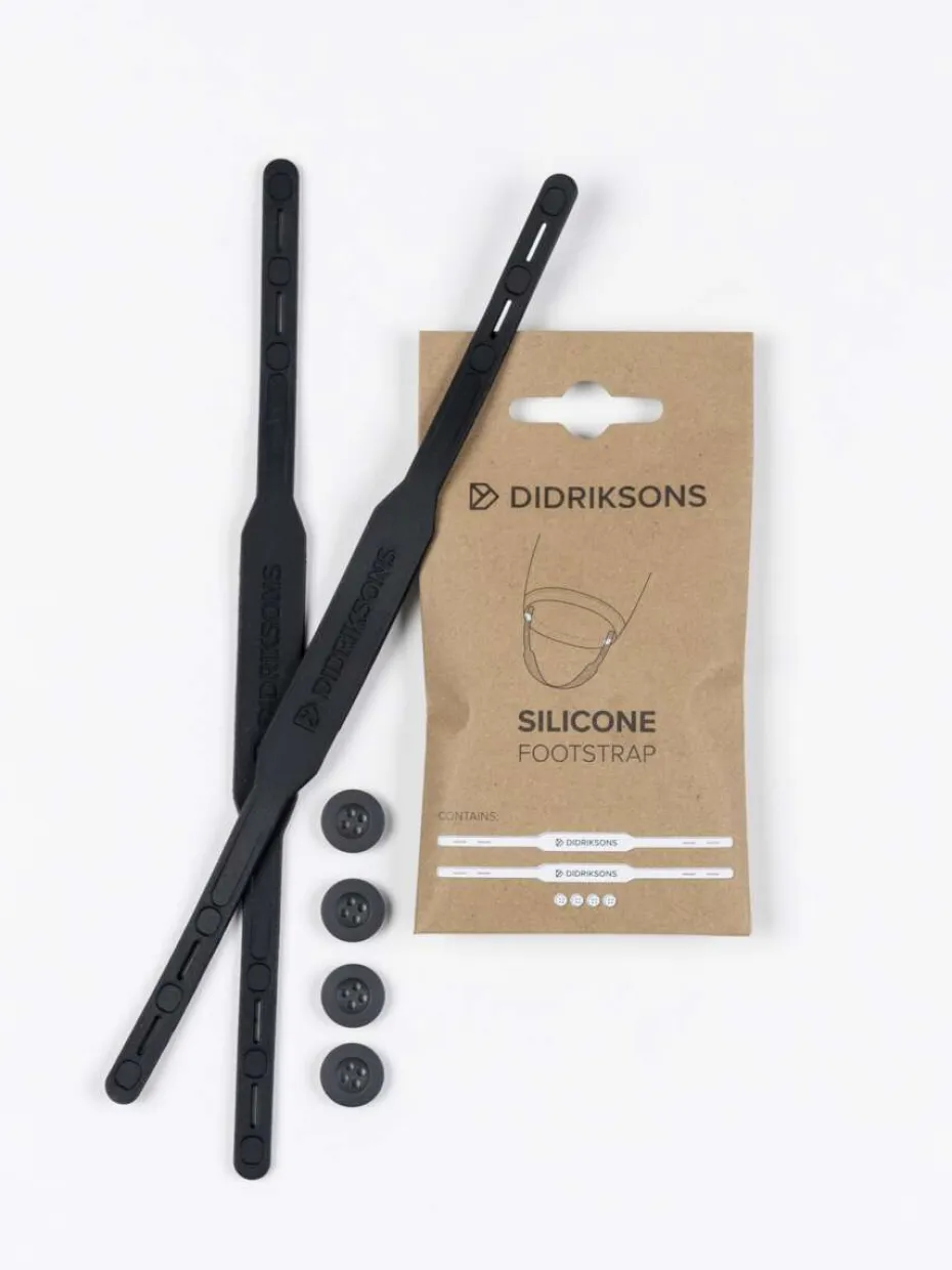 Didriksons reparasjonssett med fotstropper i silikon 2-pk