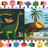 Dinosaurer: Les og fargelegg