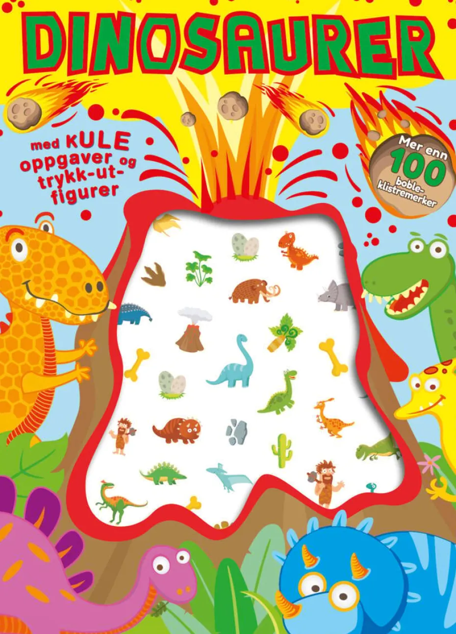 Dinosaurer aktivitetsbok