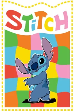 Disney Lilo & Stitch Chequered Stitch plakat