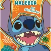 Disney Stitch malebok med klistremerker