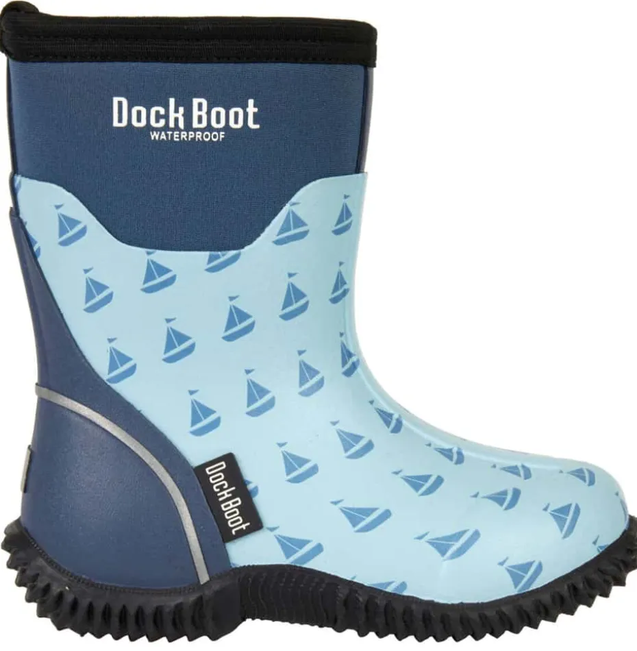 Dock Boot Print allværsstøvler barn